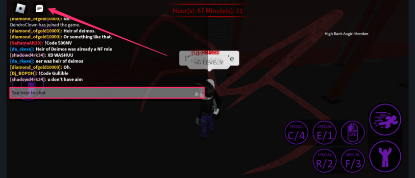 Ro Ghoul redeem code option
