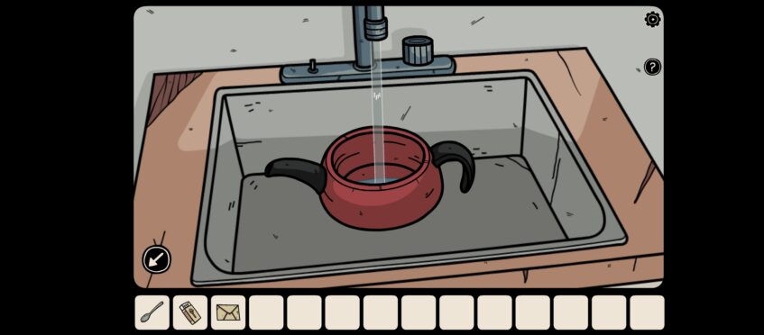 Water in kettle