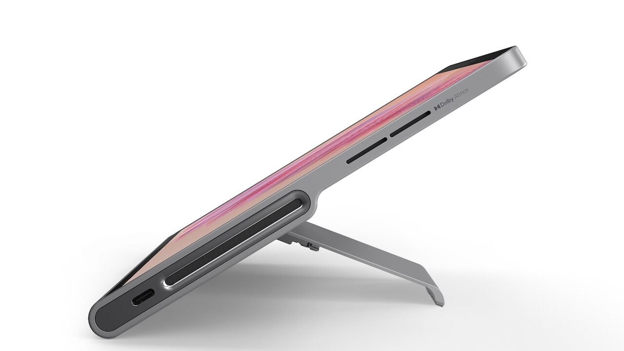 Side view of Lenovo Tab Plus