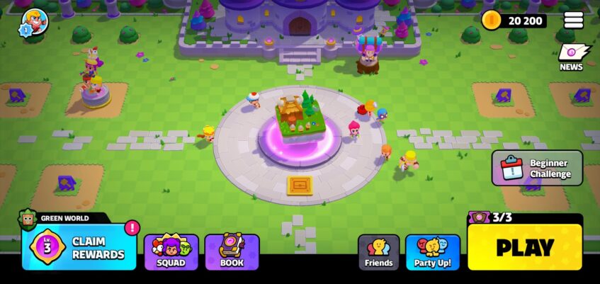 The Plaza in Squad Busters.