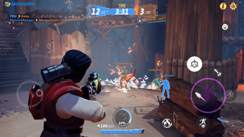 Imara Vex aim zooming onto enemies in Star Wars: Hunters.
