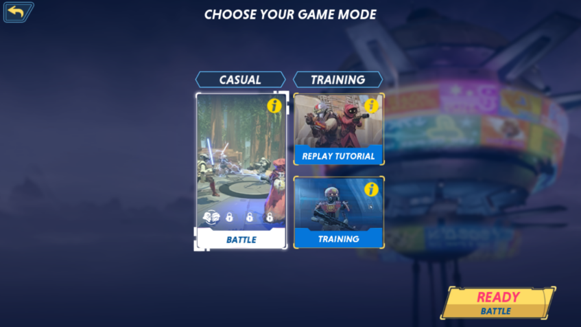 Game Modes in Star Wars: Hunters.