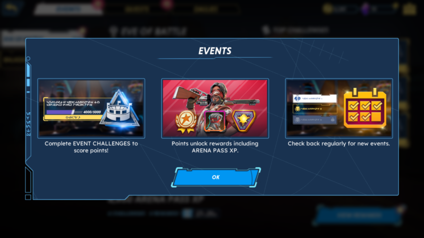 Star Wars: Hunters's Events info.