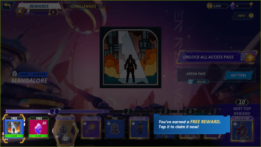Star Wars: Hunters tutorial.