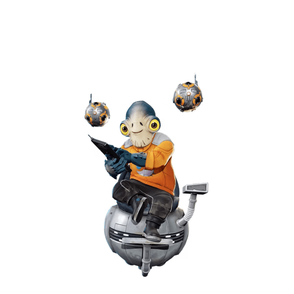 Sprocket from Star Wars: Hunters.