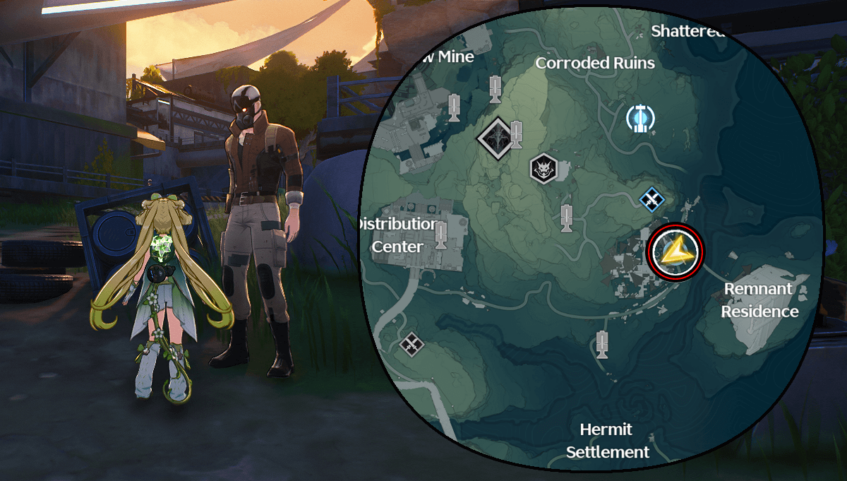 Wuthering Waves -  A True Arena Champion - Side Quest - Talk to Zeyuan near their camp.