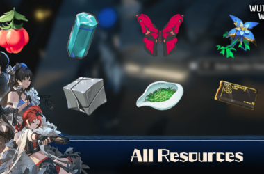 Featured image of the All Resources guide for Wuthering Waves.