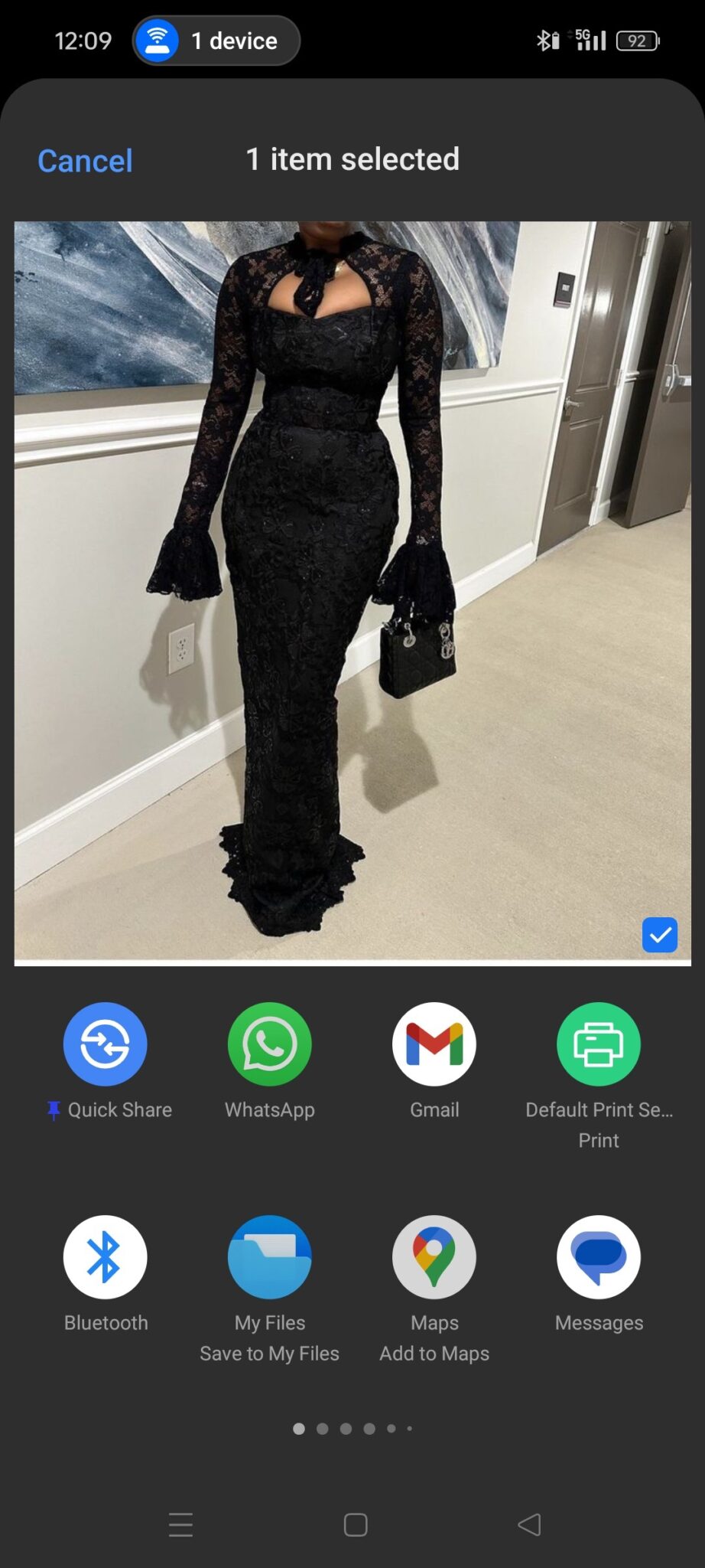 Using Quick Share on Android
