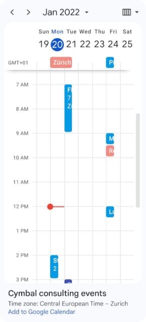 Embedded Google Calendars Gain Some Accessibility Upgrades 6