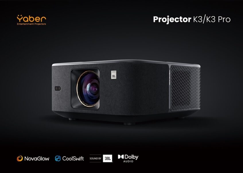 K3 series projector product display with features
