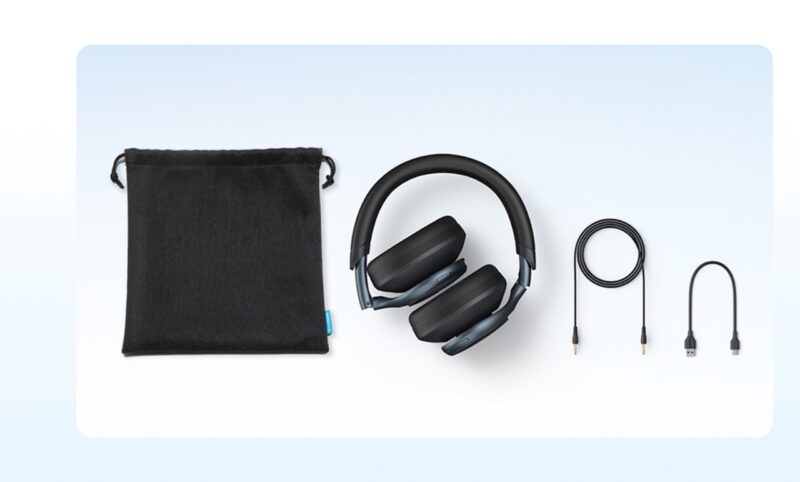 Soundcore Space One headphone product box content