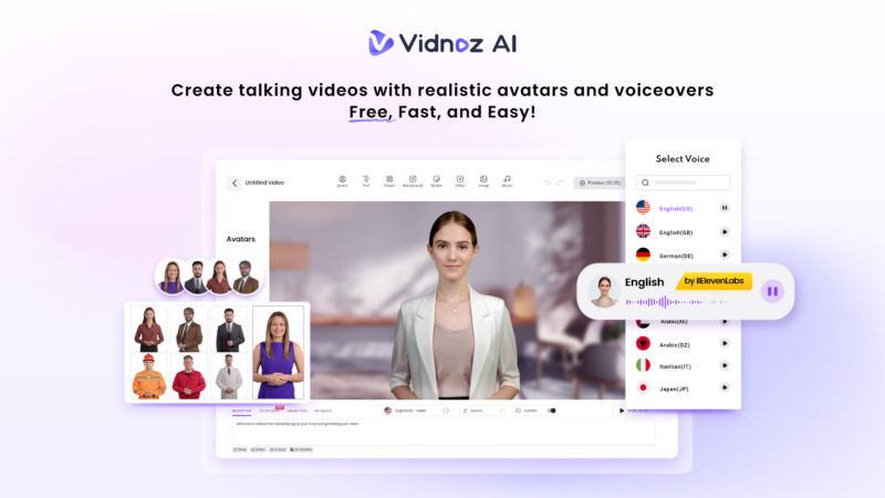 Vidnoz AI Revolutionizes Video Production with Avatars and Voiceovers 4