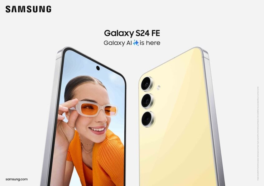 Galaxy AI with Galaxy S24 FE ad