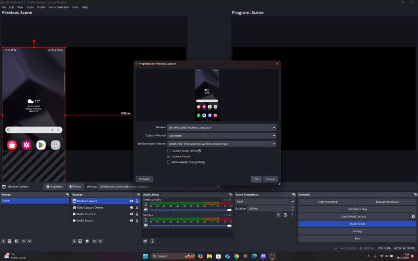The Best Android Screen Mirroring Software For Streaming Android To OBS: AnyMiro Review 14