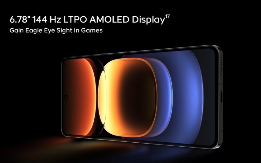 iQOO 12 display features and render