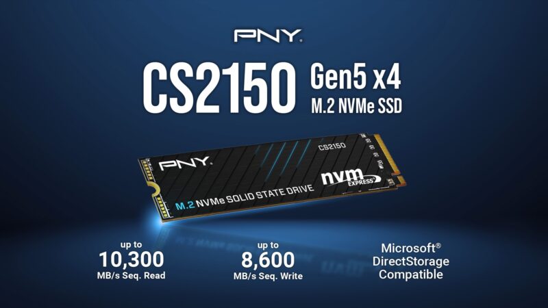 Listed speed of the PNY CS2150 SSD