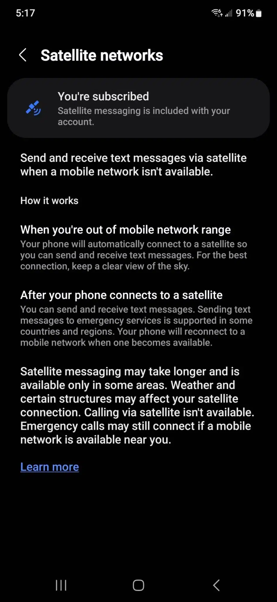 T-Mobile Satellite Messaging Is Active for Some Samsung Users 6
