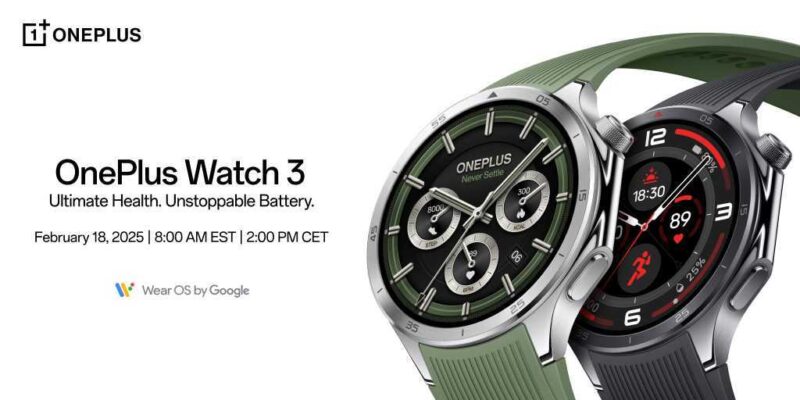 OnePlus Watch 3 Unveiled With Bigger Battery; Launches Feb 18th 4