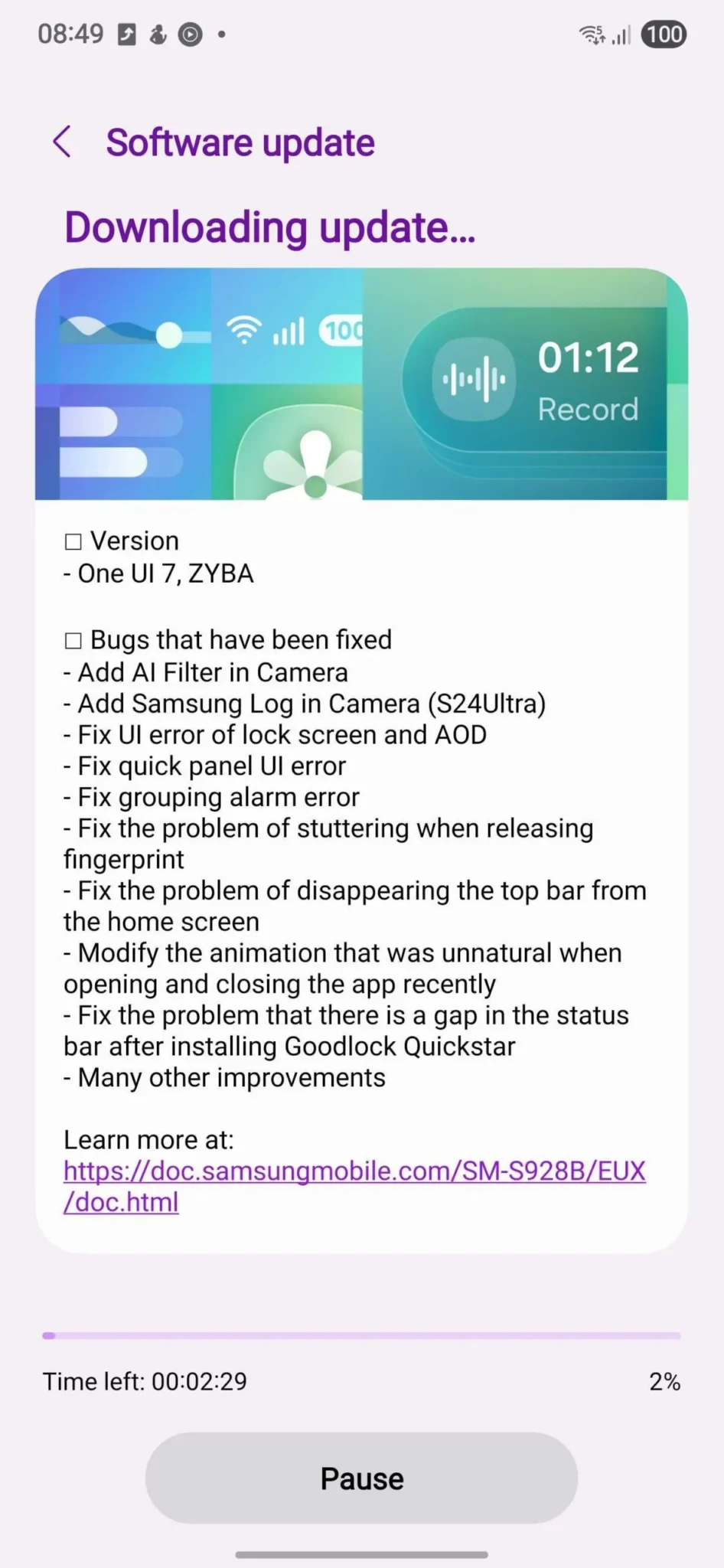 The Samsung Galaxy S24 Series Gets Its Fourth One UI 7 Beta 5