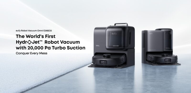 Eufy Announces E25 and E28, Its New Multifunctional Robot Vacuums 4
