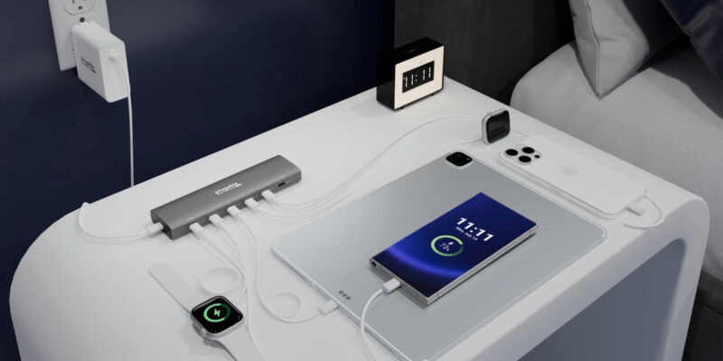 Plugable PS-6CC Debuts: Smart 6-Port USB-C Charger Goes Green 3