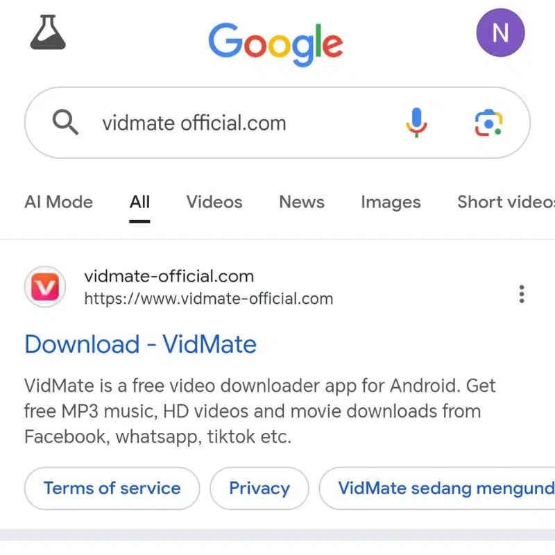 VidMate: Free Music Download App for MP3s 6