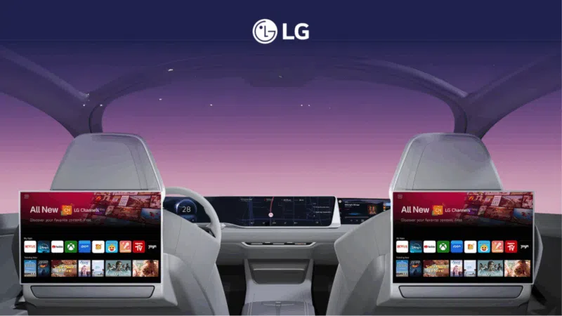 LG's webOS Automotive Platform Brings Xbox Gaming and Zoom to Cars