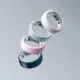 Four floating smart rings in different colors