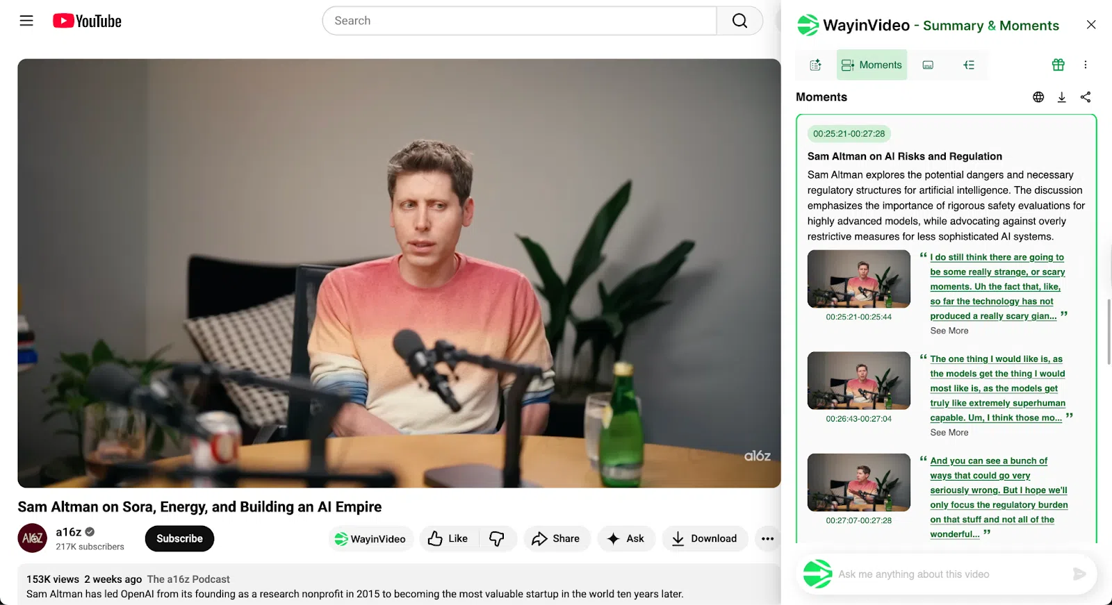 Wayin AI: The Best Video Summarizer Chrome Extension 5