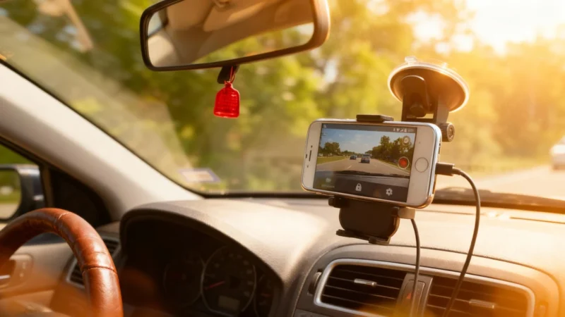 Don’t throw out your old phone: this trick turns it into a car dashcam 3