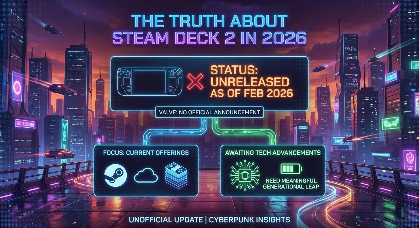 Steam Deck 2 Leads Portable Gaming in 2026: Separating Fact from Fiction 5