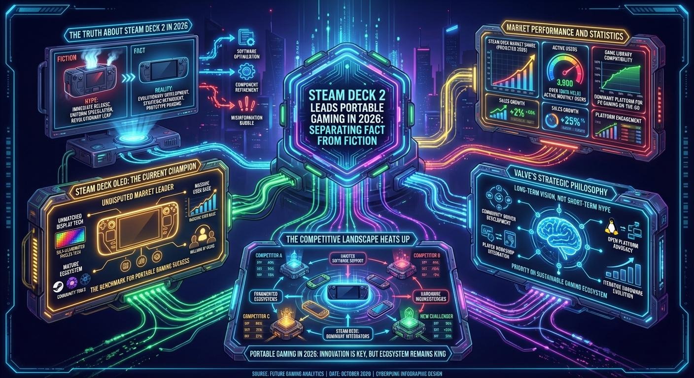 Steam Deck 2 Leads Portable Gaming in 2026: Separating Fact from Fiction 4