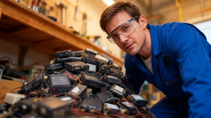 He powers his entire home with over 650 recycled laptop batteries—here’s how he’s stayed off-grid since 2016 4