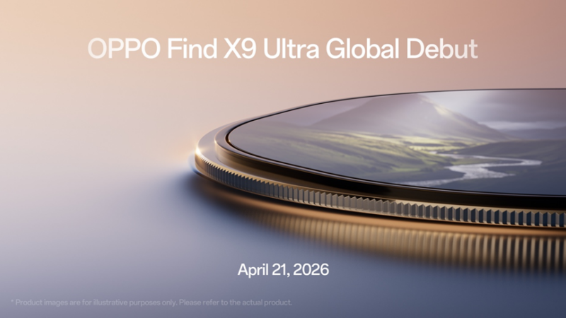 OPPO Find X9 Ultra arrives April 21 with true 10x zoom 4