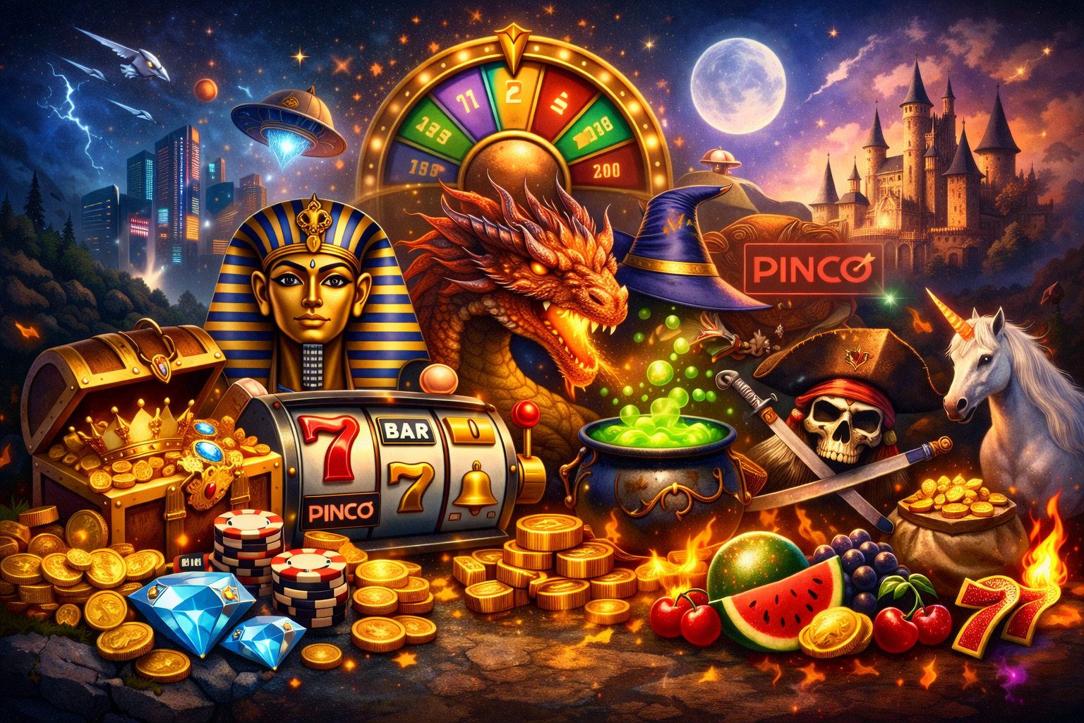 Free Gaming Experience and Demo Mode at Pinco Casino 4