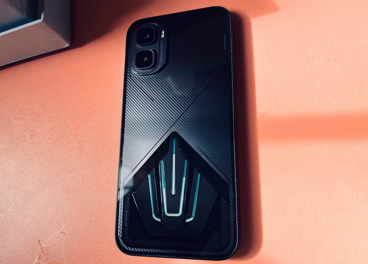 Back view of Infinix GT 50 Pro smartphone