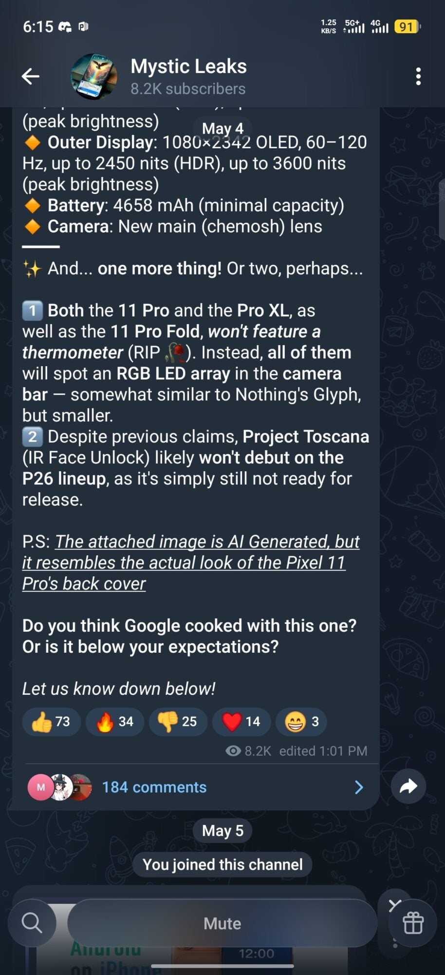 Leak Pixel 11 Series Reveals Googles Biggest Changes 4