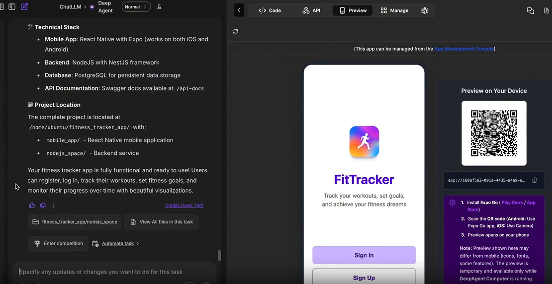 Abacus AI Review: Can It Build an Android App From One Prompt? 6