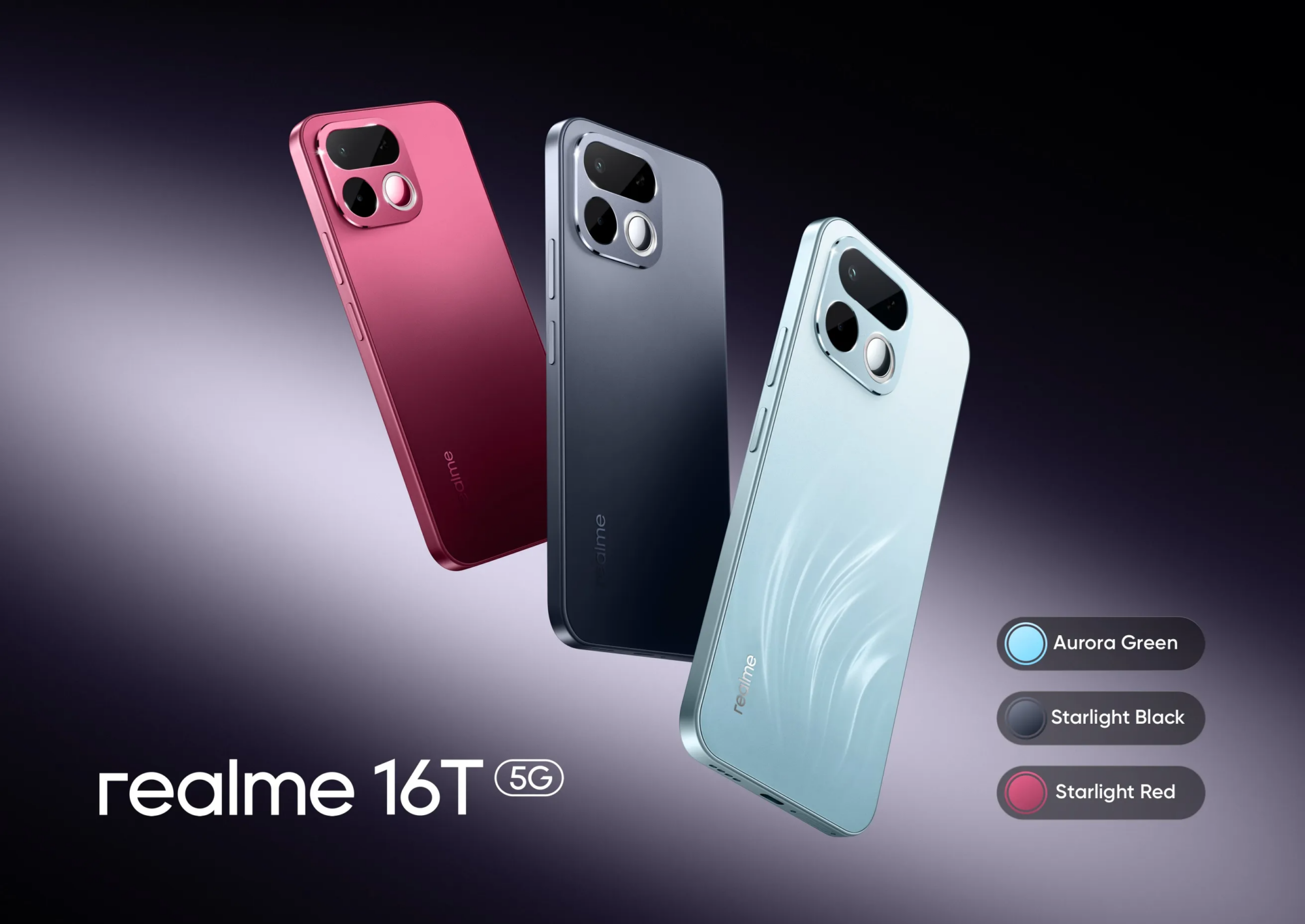 Realme 16T Goes Official With 8000mAh Battery And IP69 Pro 4