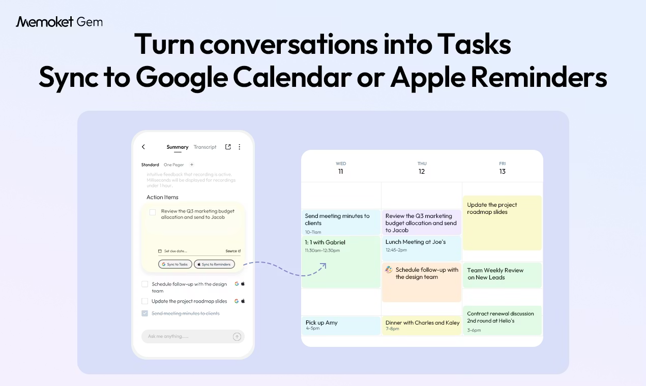 Memoket Gem Wants to Be the Memory Your Meetings Never Had 8