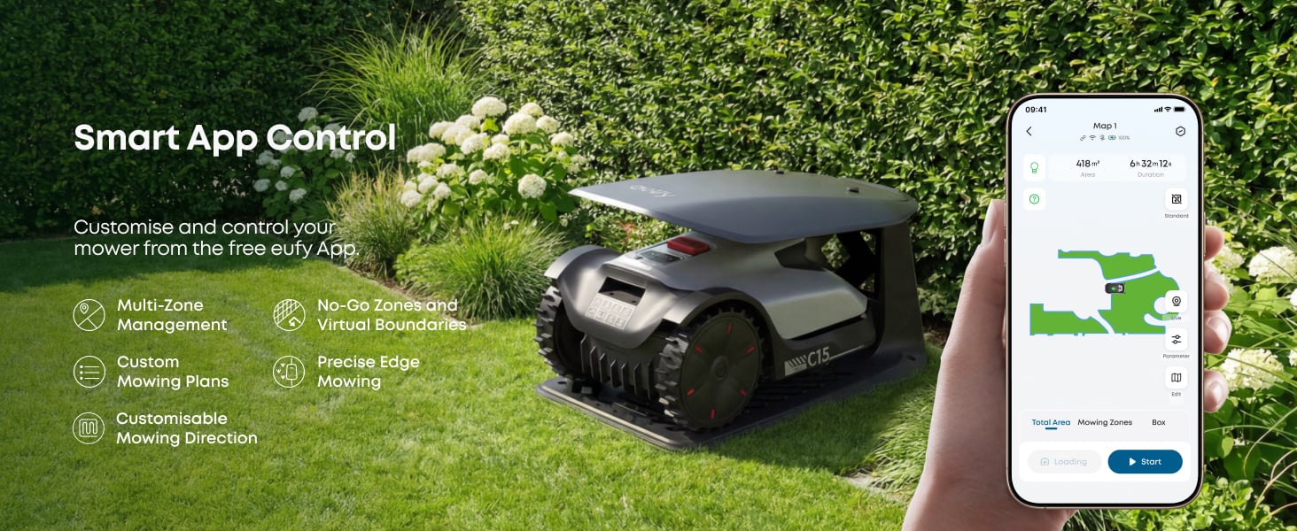 Eufy C15 Robot Lawnmower Drops Boundary Wires, Costs $999 6