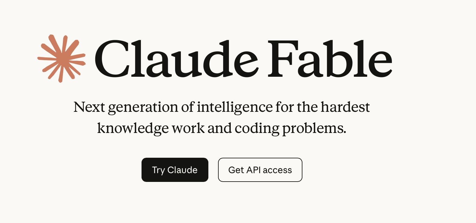 Claude Fable webpage