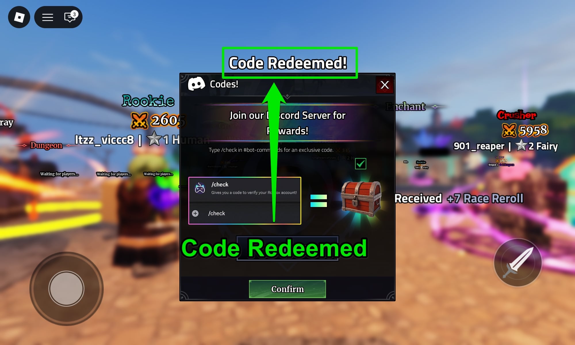 Code Redeemed