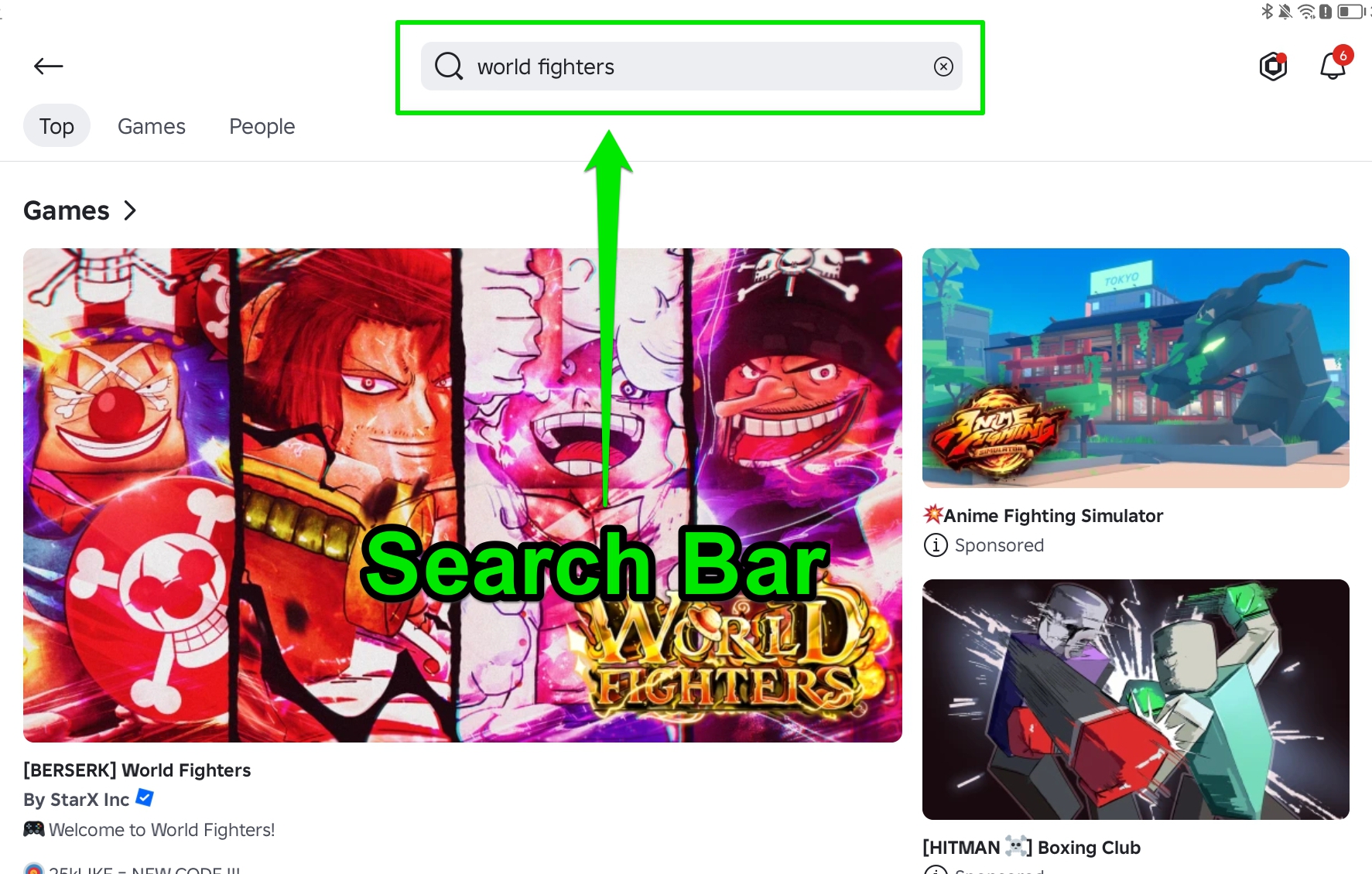 Search Bar