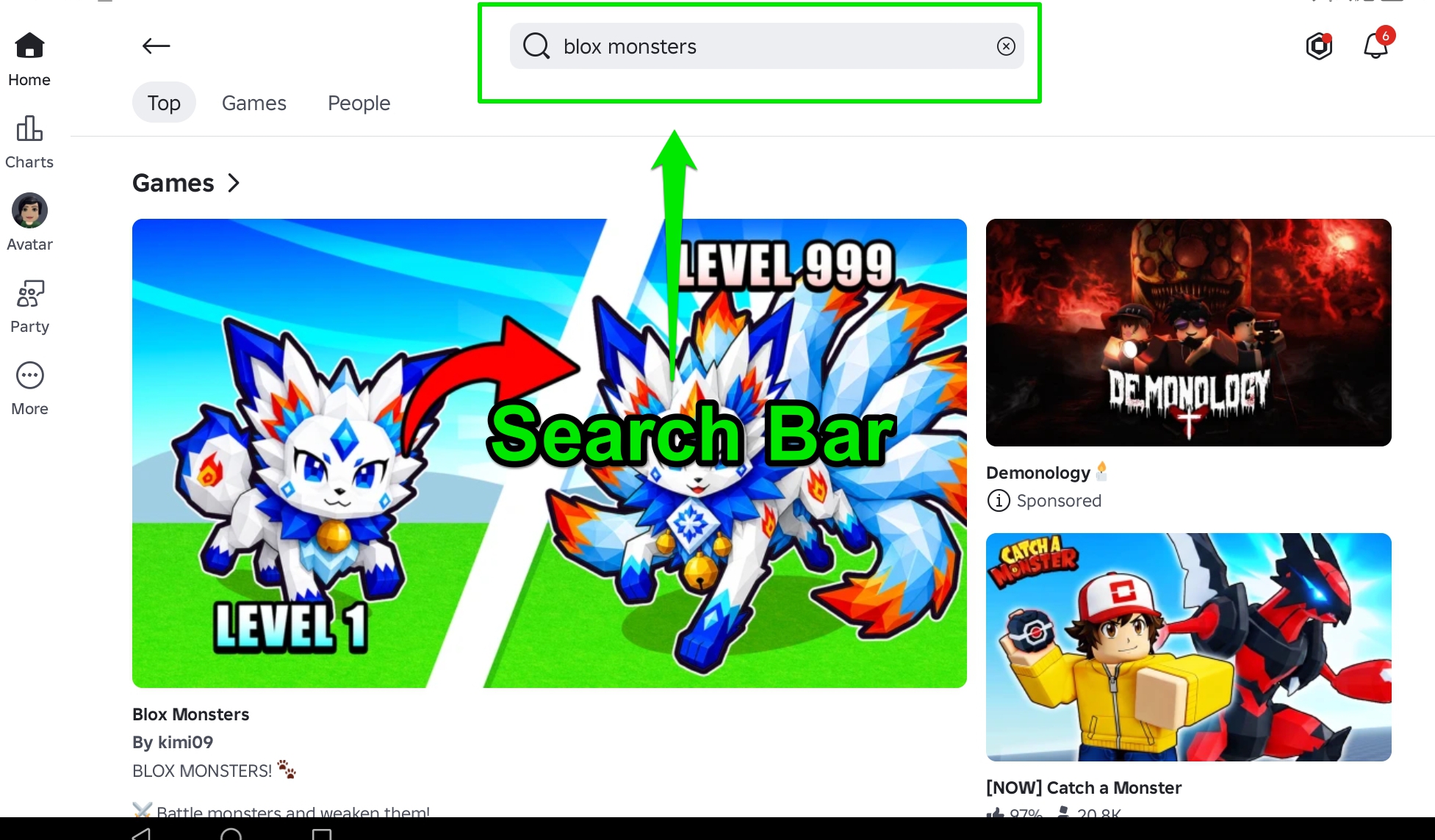 Search Bar