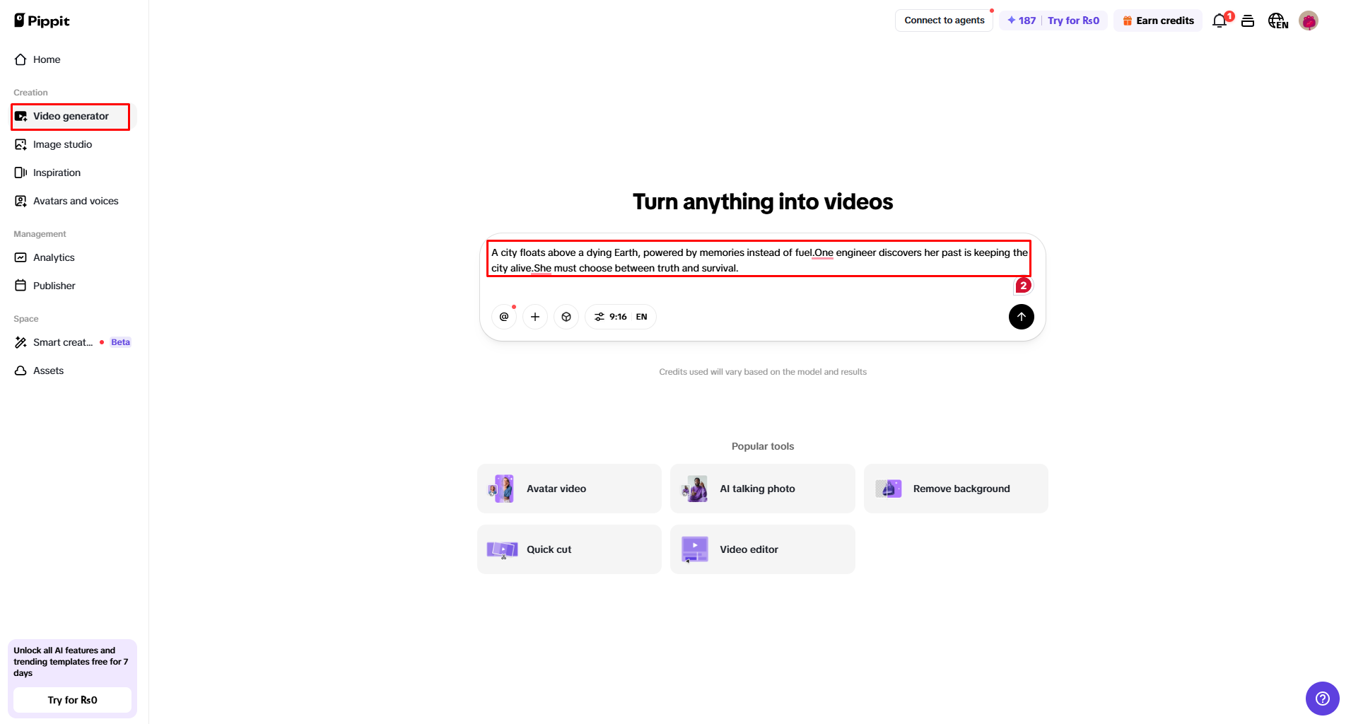 Add Bold Text Overlays Automatically with Ad Maker Typography System 7