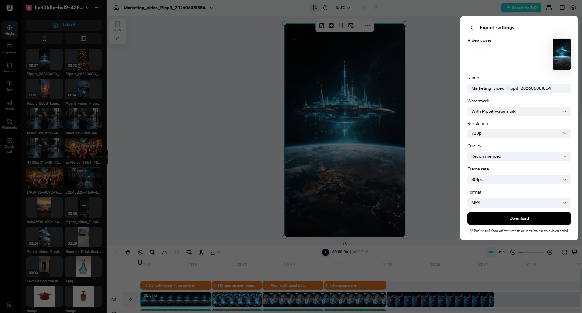 Add Bold Text Overlays Automatically with Ad Maker Typography System 10