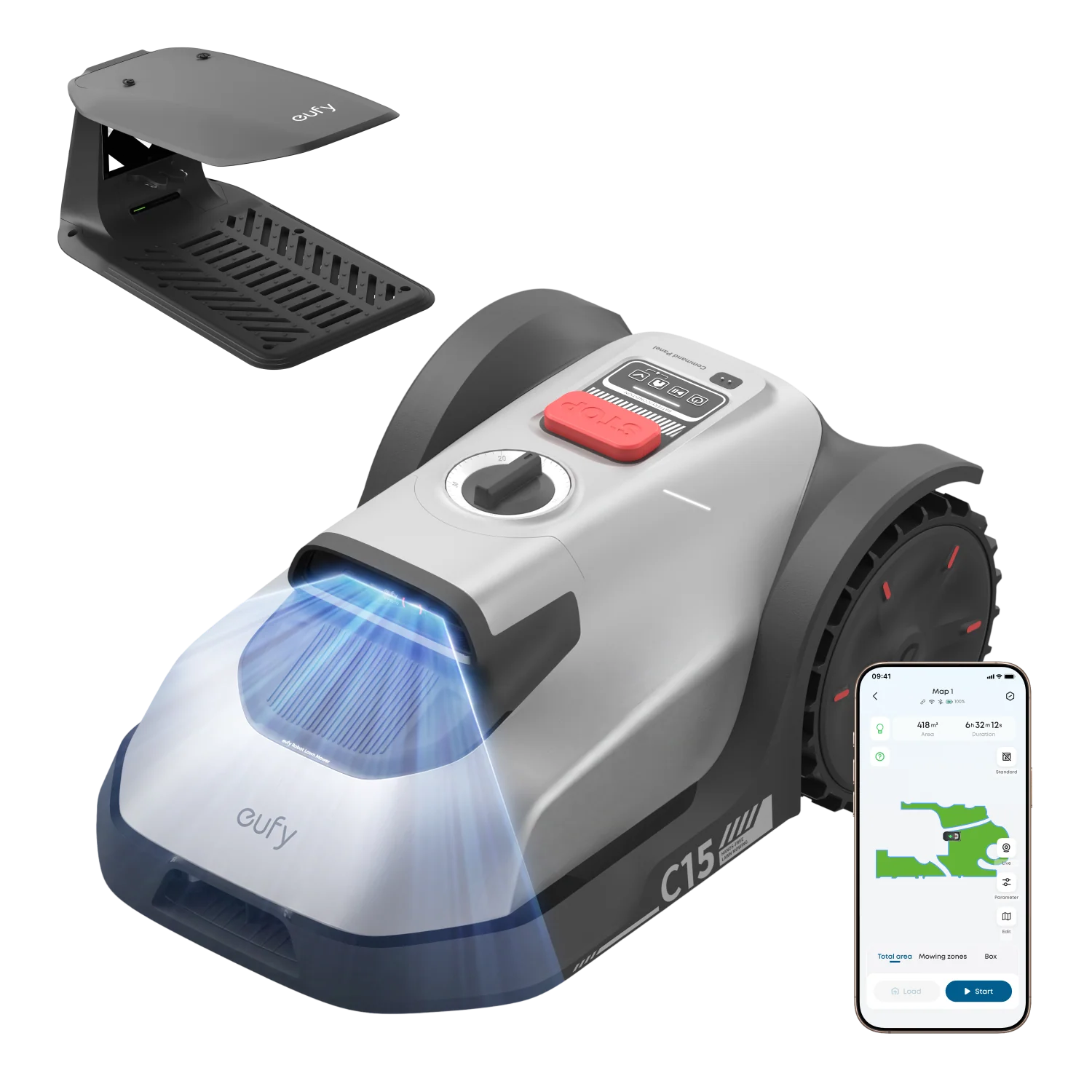 Eufy C15 Robot Lawnmower Drops Boundary Wires, Costs $999 4