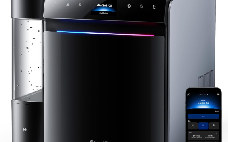 GoveeLife Smart Countertop Ice Maker 2 Pro Makes Ice in 3 Minutes 4