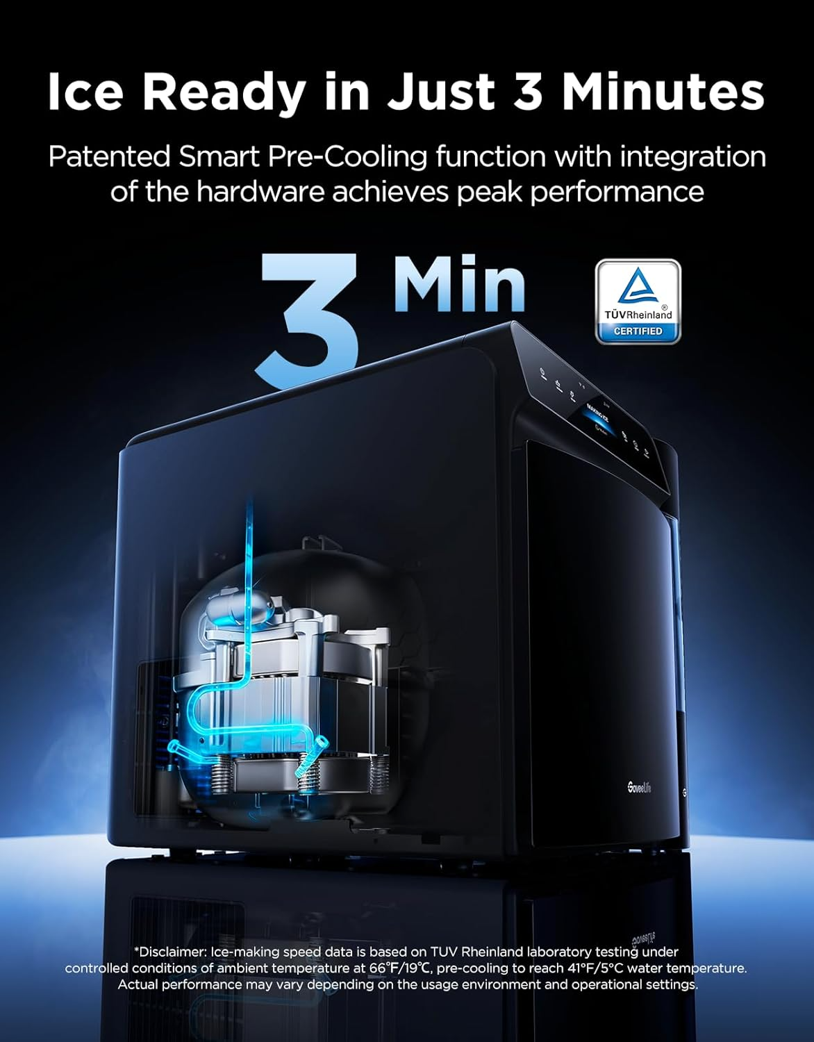 GoveeLife Smart Countertop Ice Maker 2 Pro Makes Ice in 3 Minutes 5
